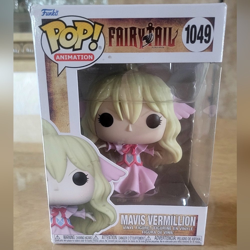 Funko Pop Fairy Tail Mavis Vermillion Vinyl Figure